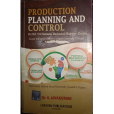 Production Planning and Control by Dr.V.JayaKumar
