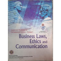 Business Laws,Ethics and Communication (Integrated Professional Competence Course- Group 1)