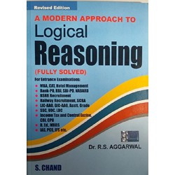 A Modern Approach to Logic Reasoning by Dr.R.S.Aggarwal