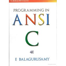 Programming In ANSI C  by E Balagurusamy 