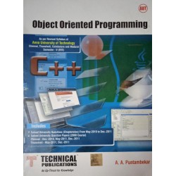 Object Oriented Programming by A.A.Puntambekar