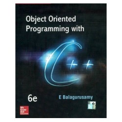 Object-Oriented Programming with C++ by E Balagurusamy