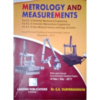 Metrology and Measurements by Dr.G.K.Vijayaraghavan