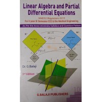 Linear Algebra and Partial Differential Equations by Dr.G.Balaji