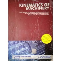 Kinematics of Machinery by V.Jayakumar