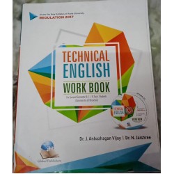 Technical English Work Book by Dr.J.Anbazhagan Vijay, Dr.N.Jaishree