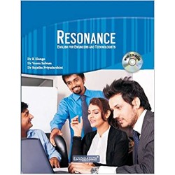 Resonance: English for Engineers and Technologists with CD-ROM by Dr.K.Elango , Dr.Veena Selvam & Dr.Sujatha Priyadarshini