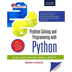 Problem Solving and Programming with Python by Reema Thareja