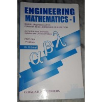 Engineering Mathematics - 1 by G.Balaji