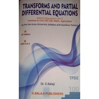Transforms And  Partial Differential Equations by Dr.G.Balaji