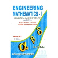 Engineering Mathematics-1by Dr.G.Balaji