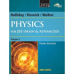 Wiley's Halliday / Resnick / Walker Physics for JEE (Main & Advanced), Vol 1