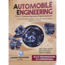 Automobile Engineering by Dr.G.K.Vijayaraghavan & Dr.S.Sundaravalli