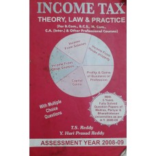 Income Tax - Theory, Law & Practice by T.S.Reddy & Y.Hari Prasad Reddy