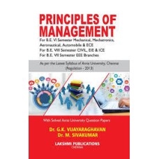 Principles of Management by Dr.G.K.Vijayaraghavan & Dr.M.Sivakumar