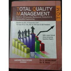 Total Quality Management By Dr.V.Jayakumar, Dr.R.Raju, Lakshmi Publications