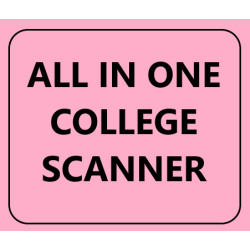 All In One College Scanner