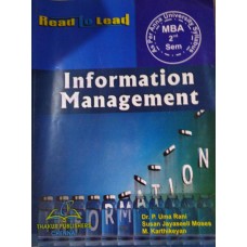 Information Management by P.Uma rani , Susan Jayaseeli Moses & M.Karthikeyan