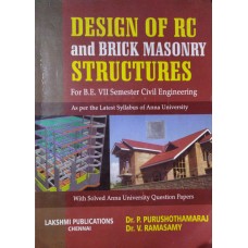 Design of RC and Brick Masonry Structures by Dr.P.Purushothama Raj & Dr.V.Ramasamy