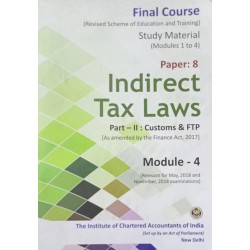 Indirect Tax Laws (Module - 4)