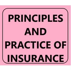 Principles and Practice of Insurance by Dr.A.Murthy