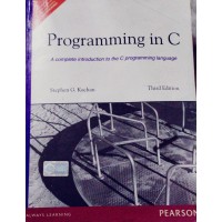Programming in C by Stephen G.Kochan 