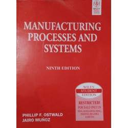 Manufacturing Processes and System by Phillip F.Ostwald Jairo Munoz