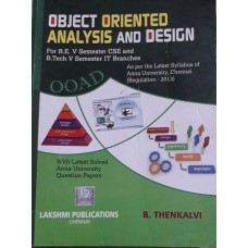 Object Oriented Analysis and Design by B.ThenKalvi
