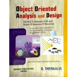 Object Oriented Analysis and Design by B.ThenKalvi