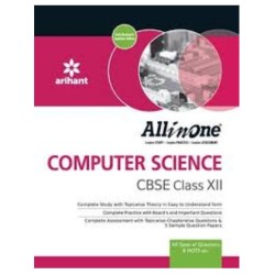 All in One Computer Science CBSE Class 12th