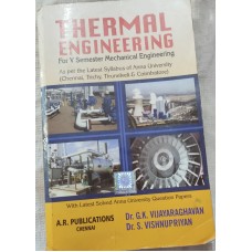 Thermal Engineering By Dr.G.K.Vijayaraghavan & Dr.S.Vishnupriyan