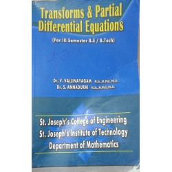 Transforms & Partial Differential Equation By Dr.V.Vallinayagam & Dr.S.Annadurai