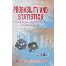 Probability and Statistics by G.Balaji 