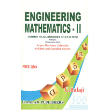 Engineering Mathematics - 2 by G.Balaji