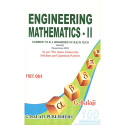 Engineering Mathematics - 2 by G.Balaji