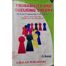 Probability And Queueing Theory by G.Balaji