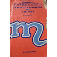 Polytechnic Mathematics Analytical Geometry And Calculus by P.Krishnamurthy