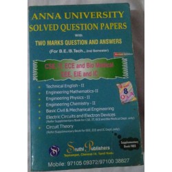 Anna University Solved Question Papers with Two marks Question and Answers