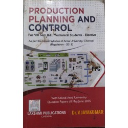 Production Planning and Control by Dr.V.JayaKumar