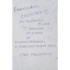 Engineering Chemistry-2 For Polytechnic College by K.Hemachandean & X.Sebasteen Irudaya Arasu