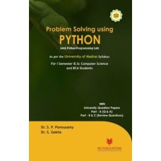 Problem Solving using Python by Dr.S.P.Ponnusamy, Dr.S.Gokila