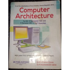 Computer Architecture by Dr.M. Venkatesan, Dr.P. Meenakshi Devi