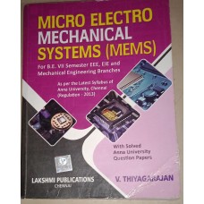 Micro Electro Mechanical Systems (Mems) by V. Thiyagarajan