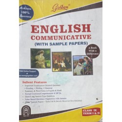 English Communicative (with Sample Papers) for Class 9th (Term 1&2) by R.K.Gupta