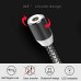 3 in 1 Magnetic Charging Cable | 3 Amp USB Fast Charging Cable | 360° Rotating Fast Charging Cable with LED Light for All Phones and Tab Models (Micro USB, Type C, iOS iPhone) (Colour May Very)