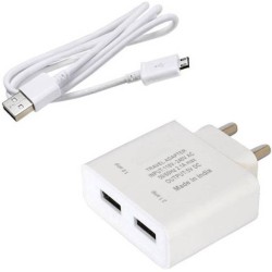 SMJ DUAL USB MOBILE CHARGER 2.1 AMP | MOBILE ACCESSORIES 