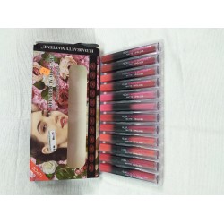 HudaBeauty Matte Liquid Lipstick (Multicolour, 60 ml) -Set of 12