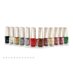 Cemera High Shine Nail Enamel with Glitter 