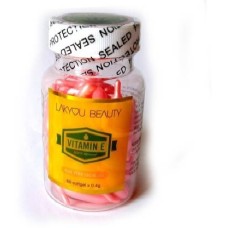 Lakyou Beauty Vitamin E Aloe Vera Facial Oil (Pink Color) - 60 Softgel