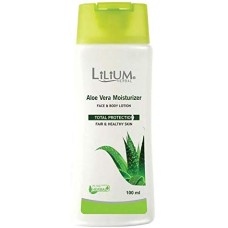 Lilium Herbal Aloe Vera Moisturizer Body Lotion, 100 ml